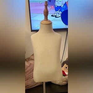 Elegant Cream Dress Form